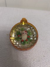 Diorama Babbo Natale vintage