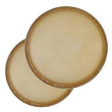 Set pelli di ricambio Conga COMET 10"+11" Pelle di capra con cerchio per congas
