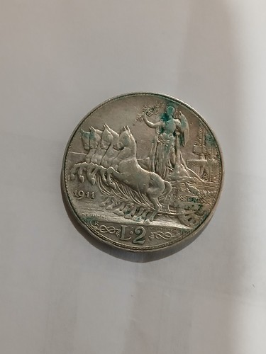 Regno italia lire 1911 - regno,
