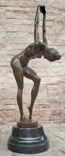 Scultura donna nuda bronzo - donna,
