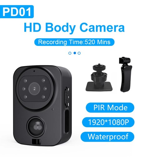 Mini fotocamera corpo 1080p - mini,