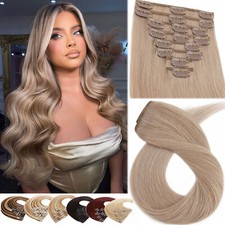 Fermaglio capelli umani biondo