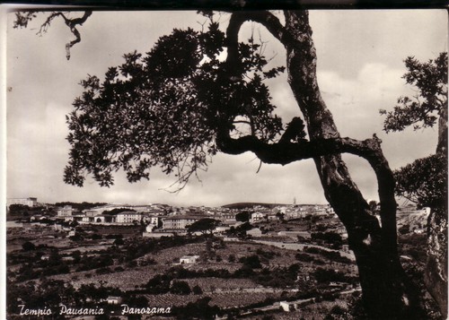 Cartolina tempio pausania - cartolina,