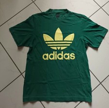 ADIDAS 90'S VINTAGE T-SHIRT TREFOIL streetwear hip-HOP sport ANNI 90