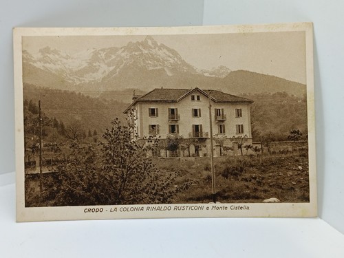 Cartolina crodo colonia - crodo,