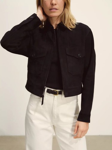 Giacca camionista donna - , pelle