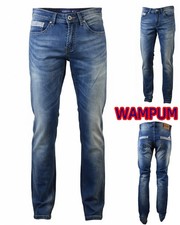 Wampum jeans uomo slim fit