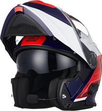 ORIGINE Casco Moto Modulare con Intefono Bluetooth Funzione Chiamata Integrata