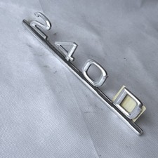 Mercedes 240D emblema scritta