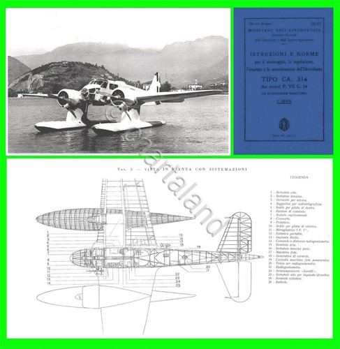 Caproni ca316 aviazione - caproni,