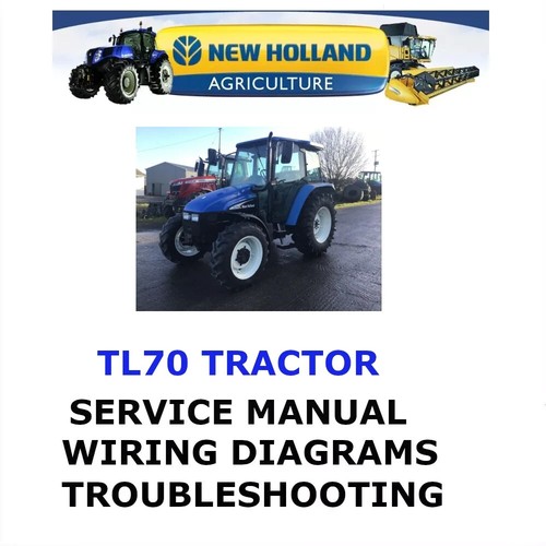 New holland tl70 trattore - new,