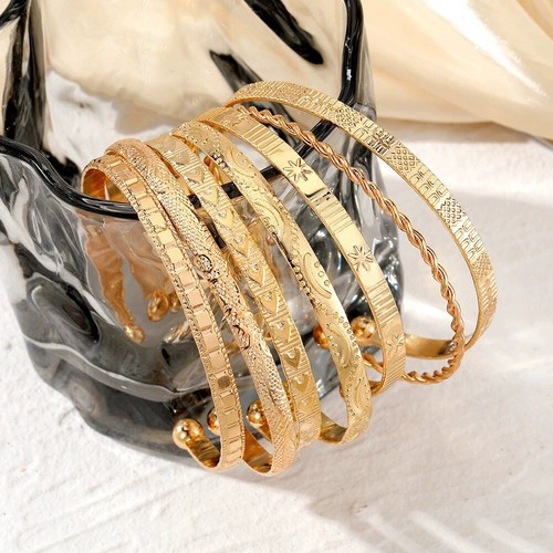 Set bracciale cuore serpente - set,