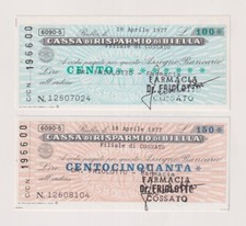 Miniassegni  Biella - Serie