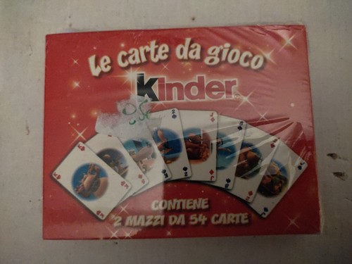Carte gioco kinder - gioco,