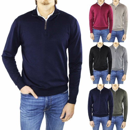 Maglione uomo zip - maglione, pullover