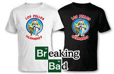 T SHIRT LOS POLLOS HERMANOS BREAKING BAD WALTER WHITE TSHIRT CULT