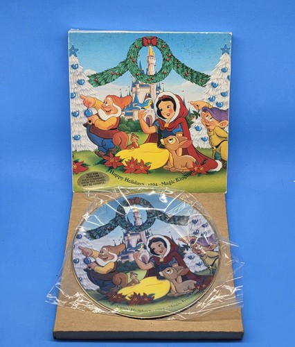 Piatto biancaneve disney - biancaneve,