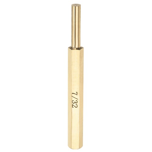 Brass tip non scratching - brass, 7/32"