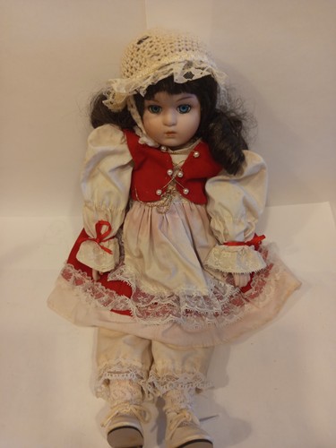 Bambola porcellana vintage - porcellana,