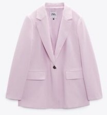 Blazer donna ZARA lavanda/rosa