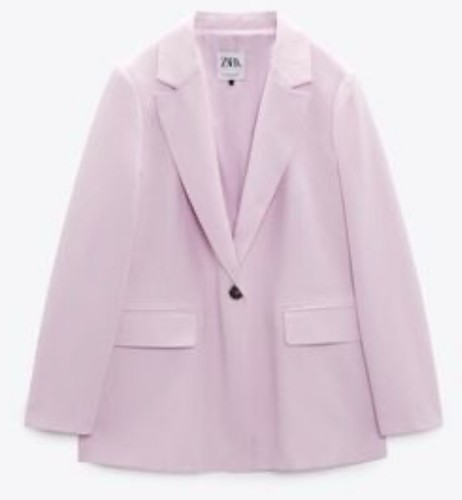 Blazer donna zara lavanda rosa - zara, lavanda/rosa