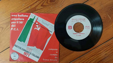 45 GIRI 7'' - FRANCO TRINCALE "UNA BALLATA POPOLARE PER IL 50° DEL P.C.I." 1971