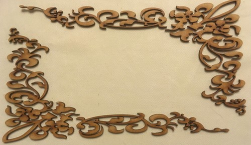 Decorative corner pieces - 2x,
