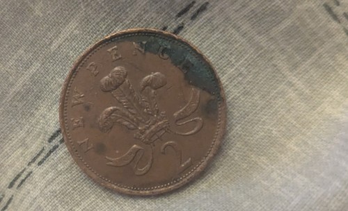 Moneta pence 1980 nuova - moneta, 2p