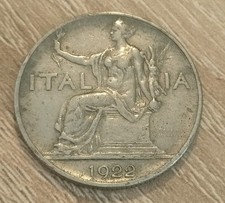 Buono Da 1 Lira 1922