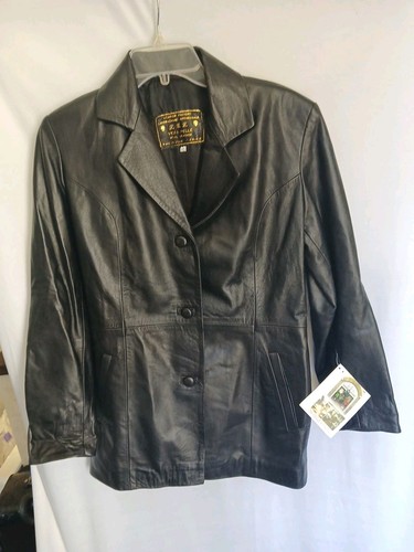 Giacca blazer vintage - , leather