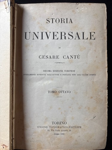 Cesare cantù storia - cesare,