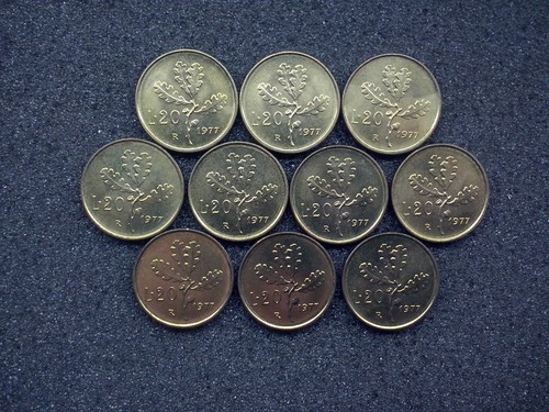 Italia lire 1977 - lire,, lotto