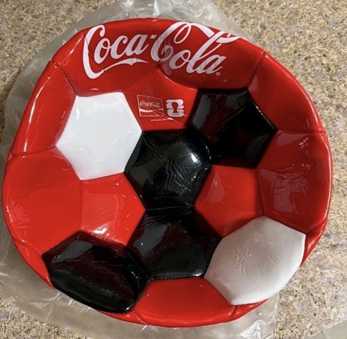 Pallone calcio coca - da, coca-cola