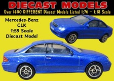 MED BLUE MERCEDES-BENZ CLK