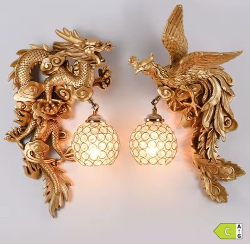Applique parete drago - da,