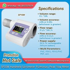 SP10 / SP10W Spirometro