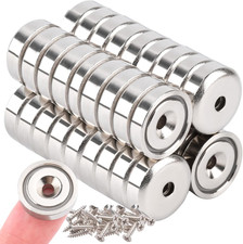 Magneti Al Neodimio Con Foro