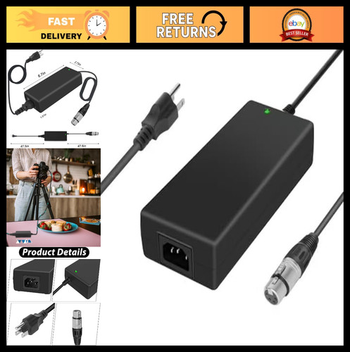 Alimentatore 15v pin xlr - alimentatore, 4
