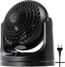 Woozoo, Ventilatore da tavolo silenzioso, potente e portatile, 23m², Portata 15 
