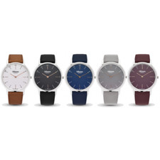 Orologio ALTANUS mod. Slim ref. 7966- Uomo in pelle swiss made al quartz