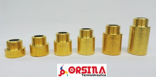 Prolunga ottone pesante - in, per