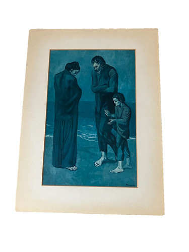 Picasso matted print the - picasso,