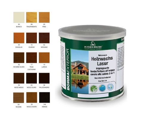 Naturaqua holzwachs lasur - naturaqua,