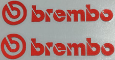 Adesivi Brembo colore ROSSO