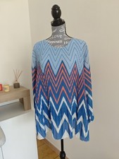 Blusa vintage anni '70 Righe