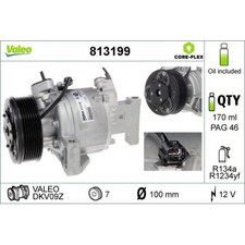 Compressore Aria Condizionata Valeo 813199 Valeo Origins New Oe Tecnologia per Renault