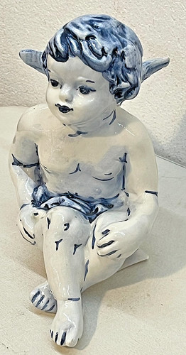 Putto angelo ceramica bf - angelo,