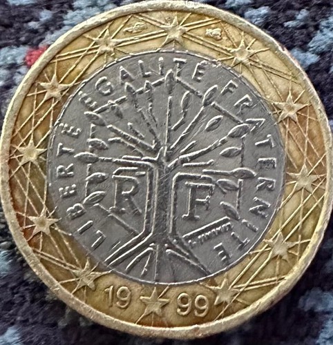 Moneta euro albero francese - albero,