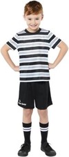 COSTUME CARNEVALE PUGSLEY MERCOLEDI FAMIGLIA ADDAMS BAMBINO LICENZA UFFICIALE