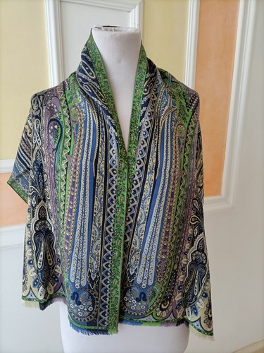 Etro stola lana seta - stola, in